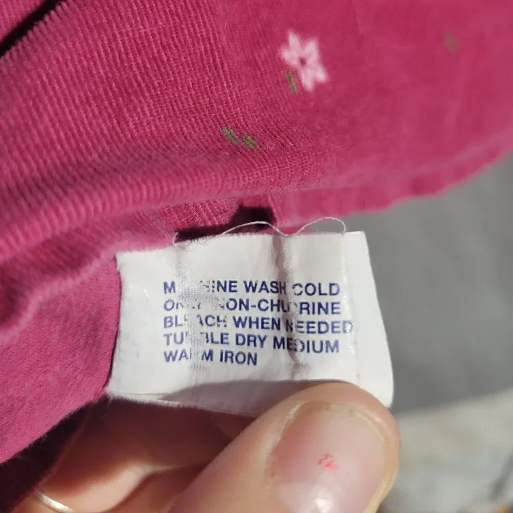 Gap Kids Girl's Ruffles With Heart Buttons White Flowers Soft Dress Size M(7-8)